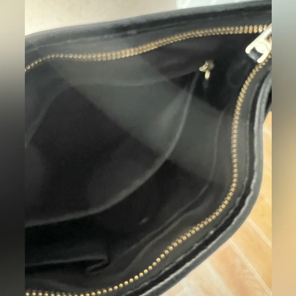 Coach signature black brown crossbody bag coated canvas GUC - Picture 6 of 11